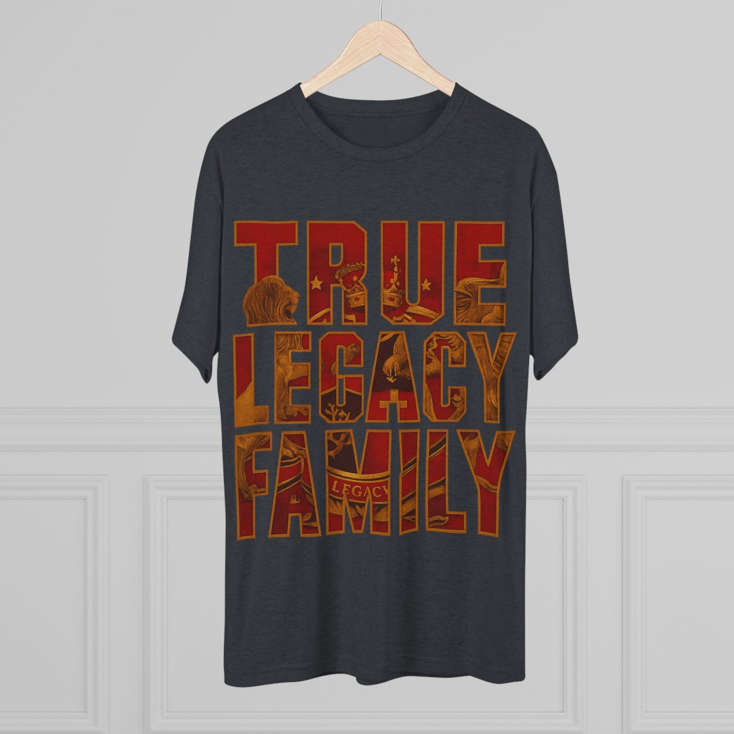 True Legacy Family Unisex Crew Tee, Family Reunion Shirt, Heritage Tee, Casual Everyday Wear, Gift for Family Gatherings