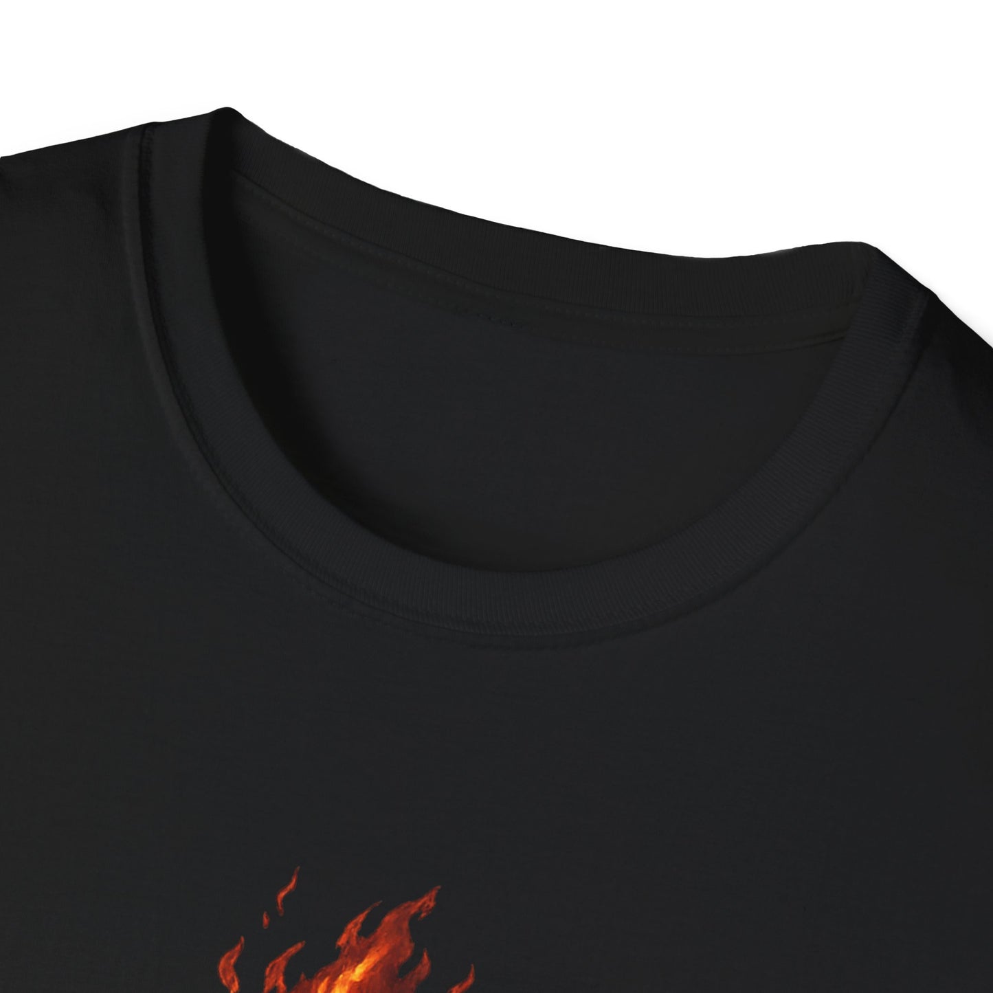 Flaming Skull Cowboy T-Shirt – Western Outlaw Graphic Tee