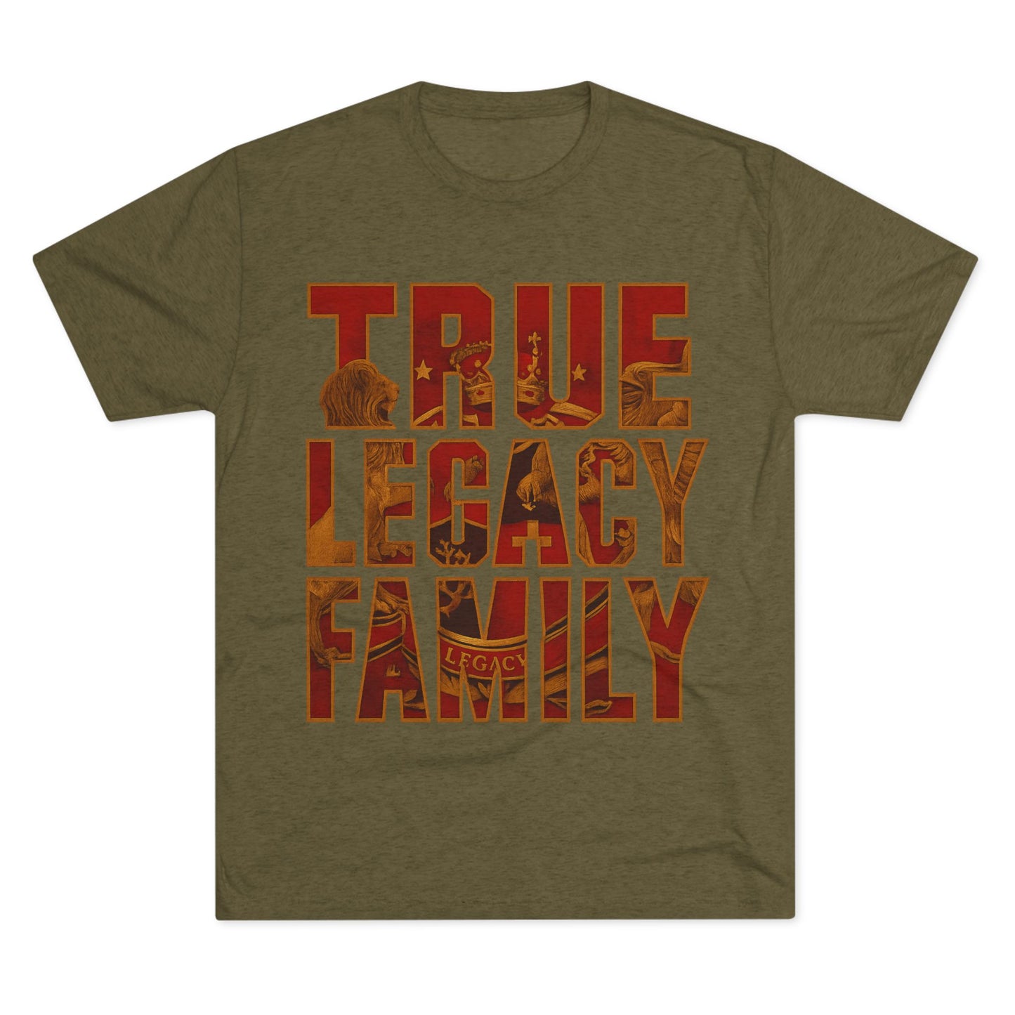 True Legacy Family Unisex Crew Tee, Family Reunion Shirt, Heritage Tee, Casual Everyday Wear, Gift for Family Gatherings
