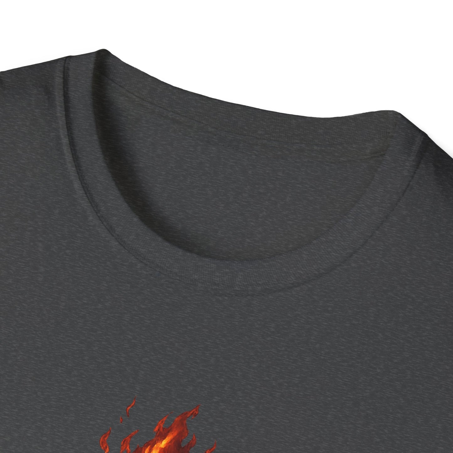 Flaming Skull Cowboy T-Shirt – Western Outlaw Graphic Tee