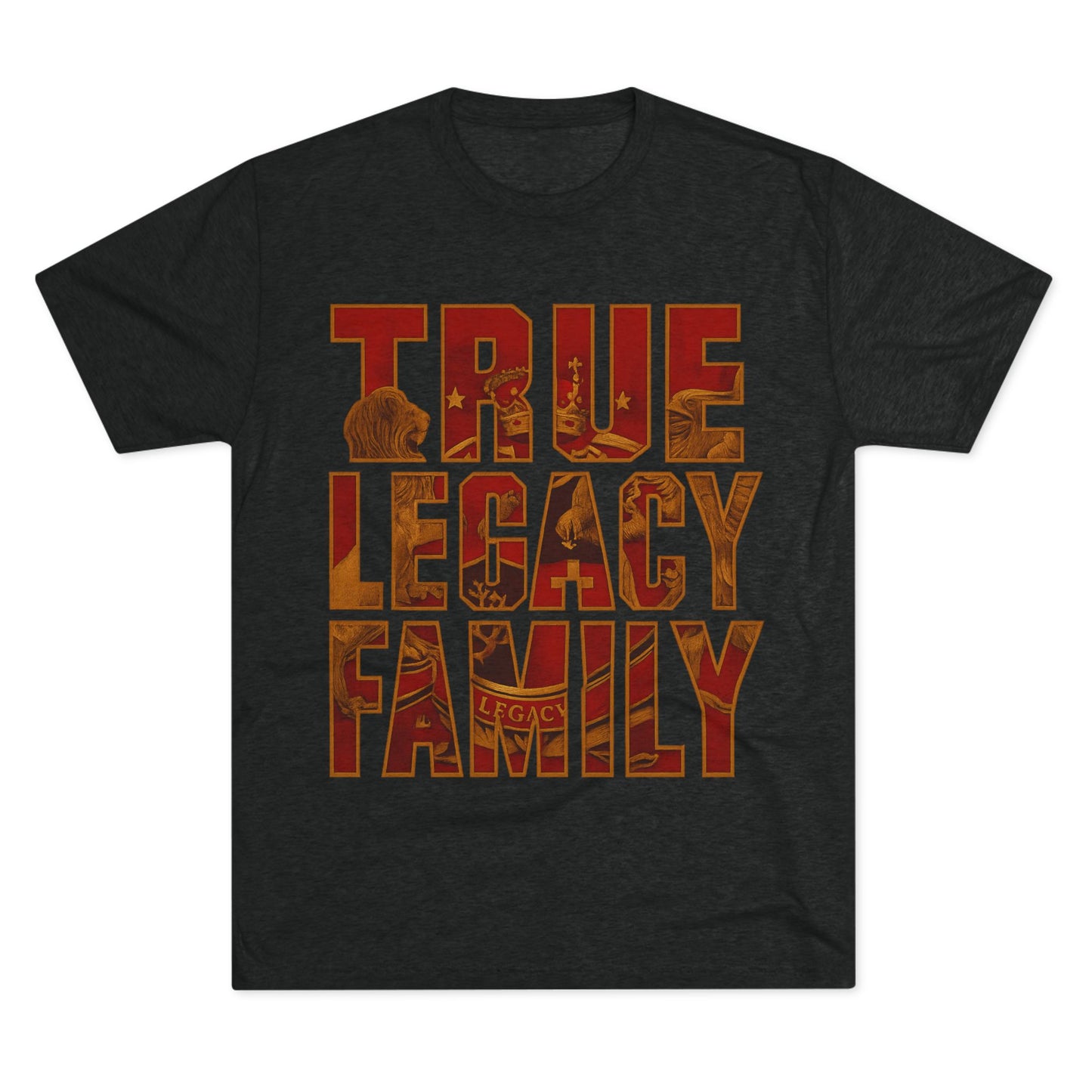 True Legacy Family Unisex Crew Tee, Family Reunion Shirt, Heritage Tee, Casual Everyday Wear, Gift for Family Gatherings