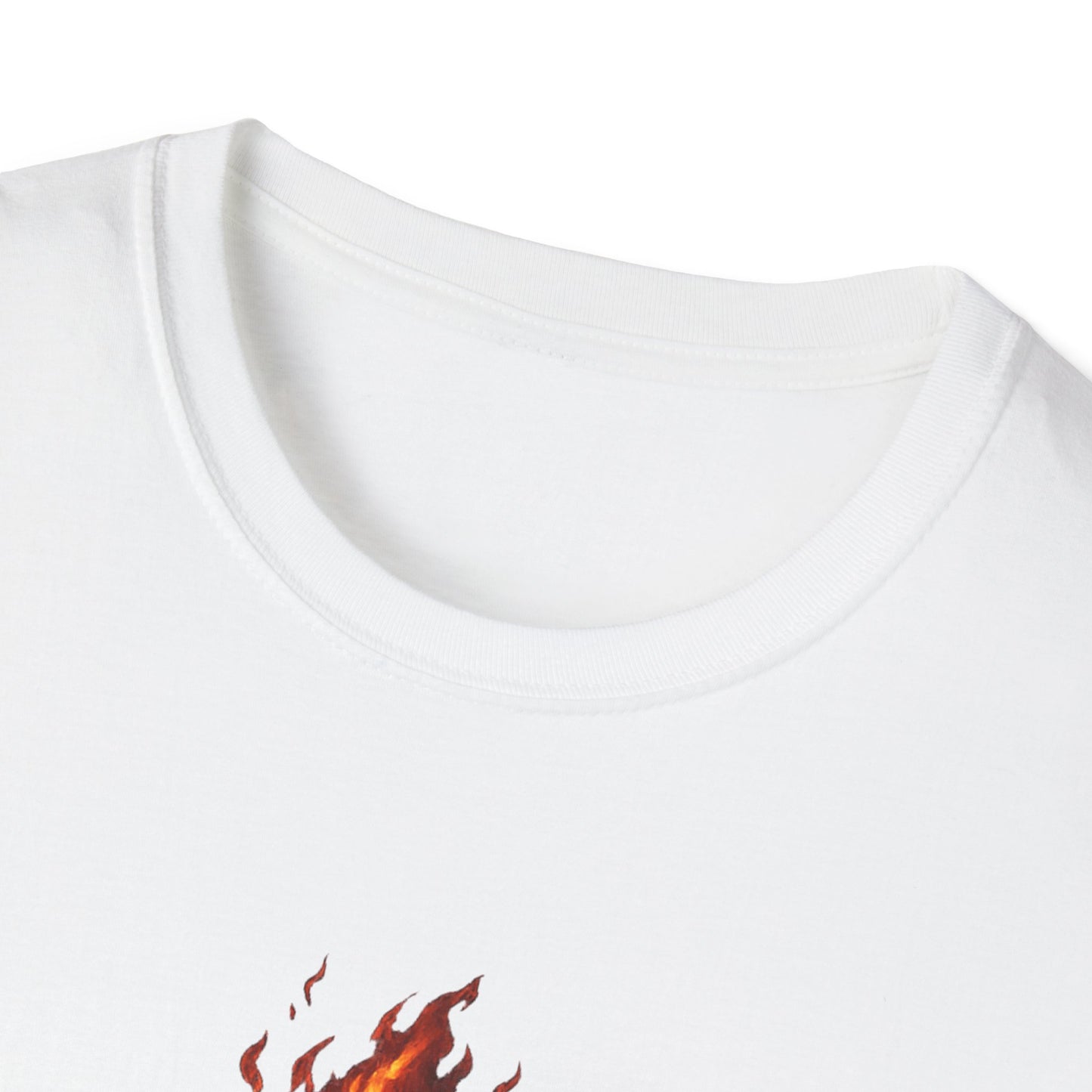 Flaming Skull Cowboy T-Shirt – Western Outlaw Graphic Tee