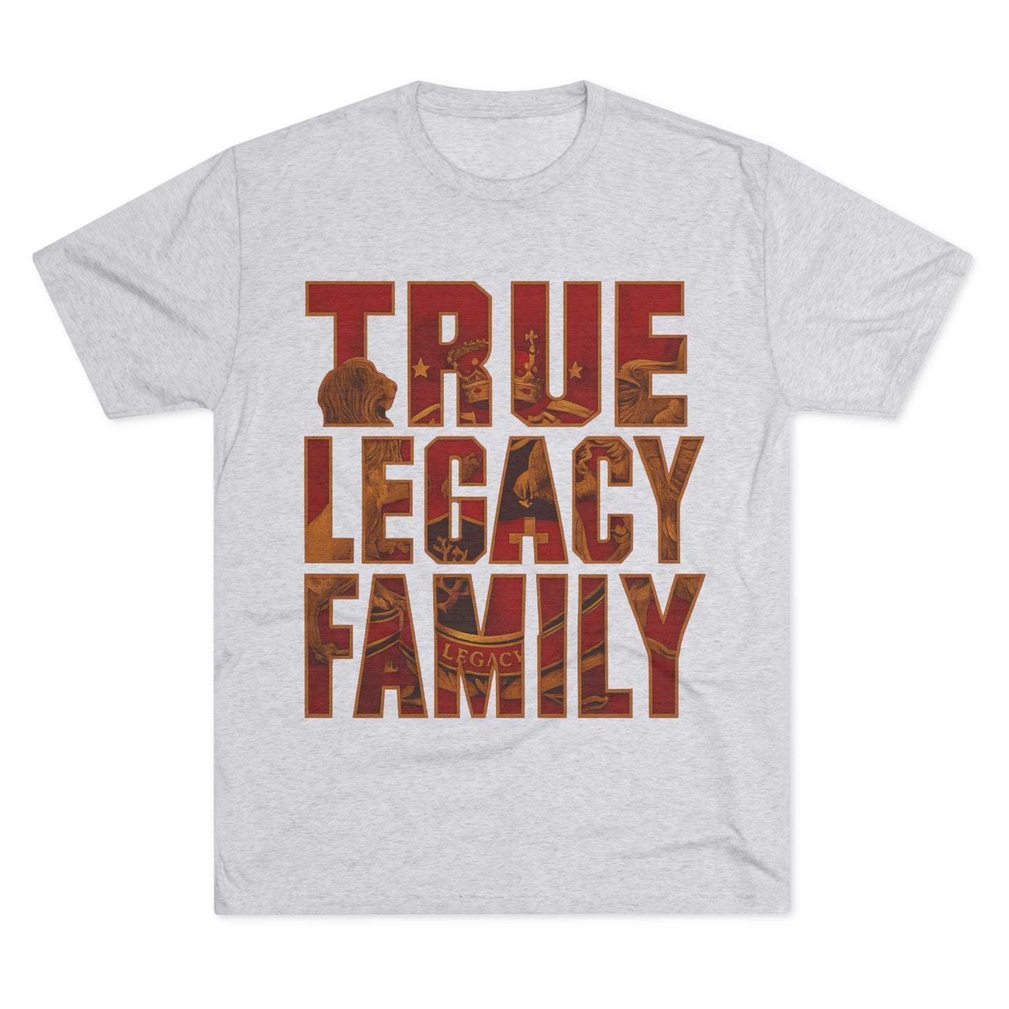True Legacy Family Unisex Crew Tee, Family Reunion Shirt, Heritage Tee, Casual Everyday Wear, Gift for Family Gatherings