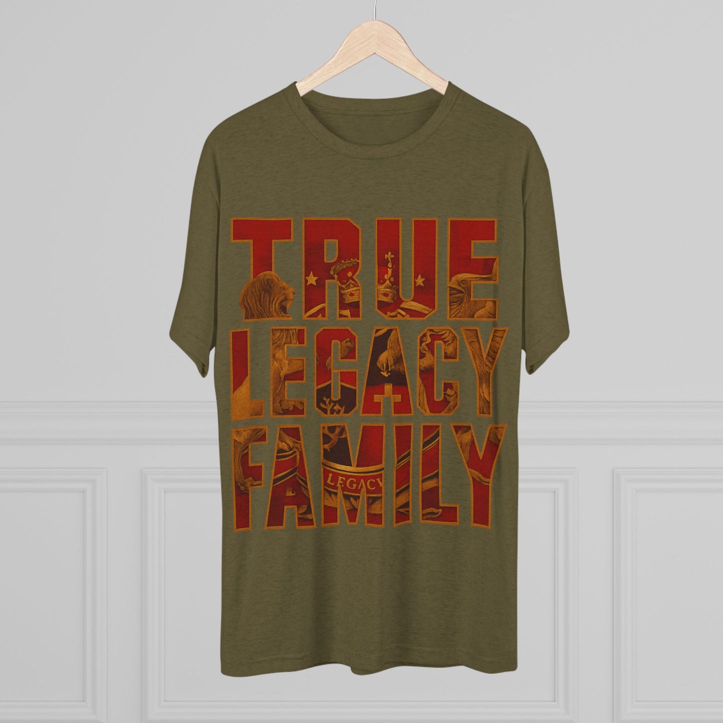 True Legacy Family Unisex Crew Tee, Family Reunion Shirt, Heritage Tee, Casual Everyday Wear, Gift for Family Gatherings