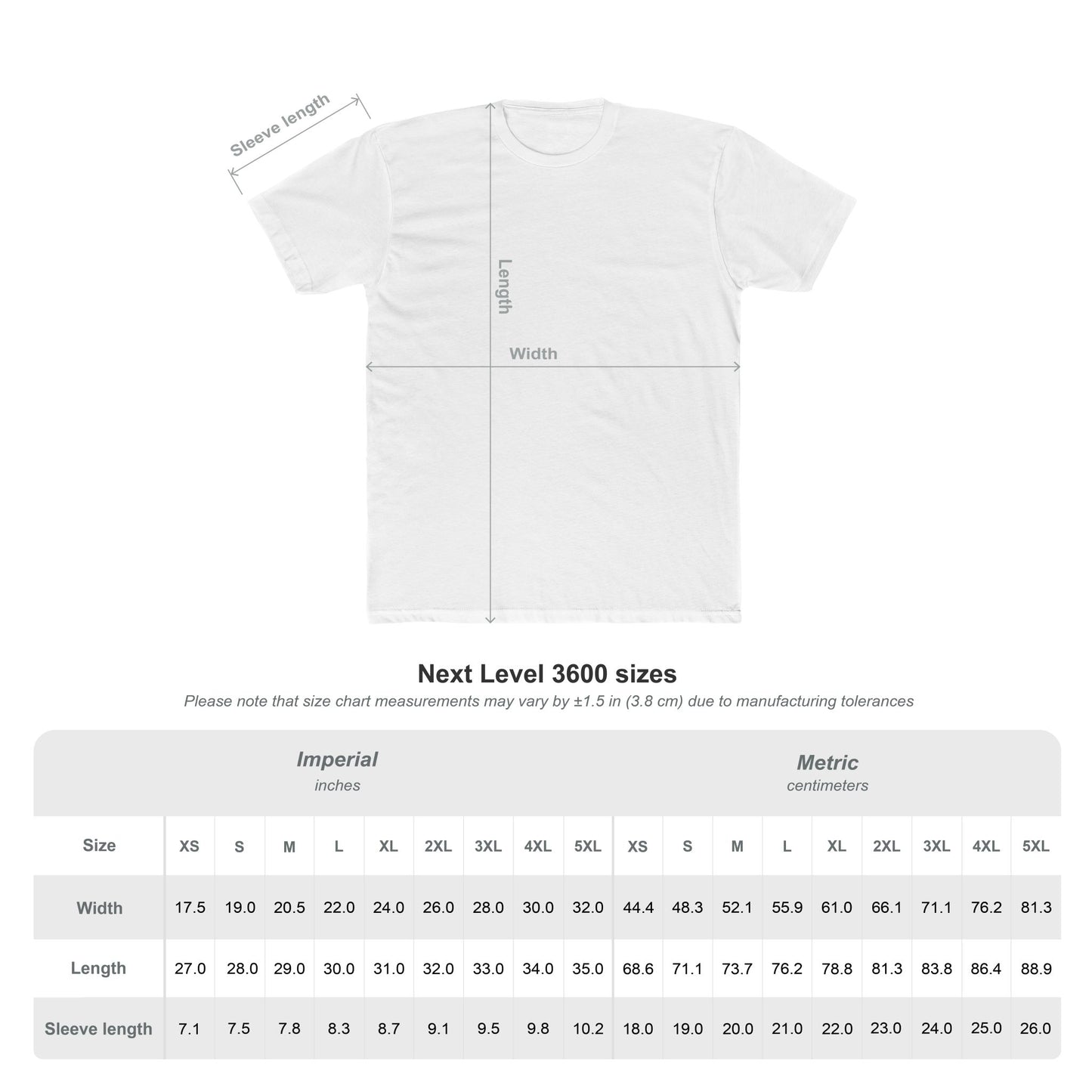 T-Shirt - "UNC Status" Growth Chart Tee