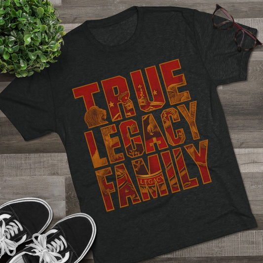 True Legacy Family Unisex Crew Tee, Family Reunion Shirt, Heritage Tee, Casual Everyday Wear, Gift for Family Gatherings